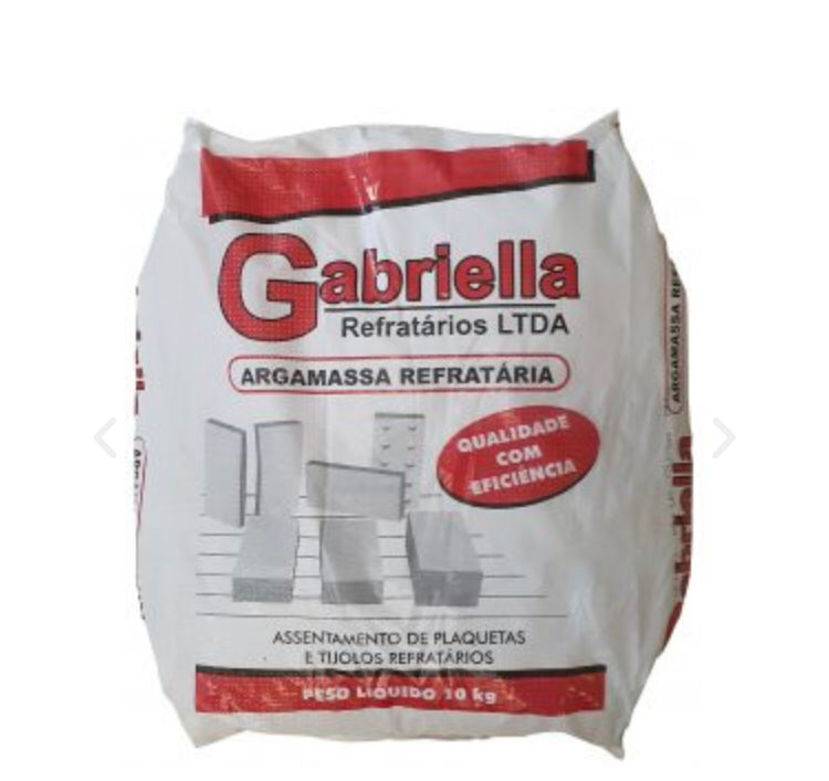 Foto do produto ARGAMASSA REFRATARIA GABRIELA 10KG